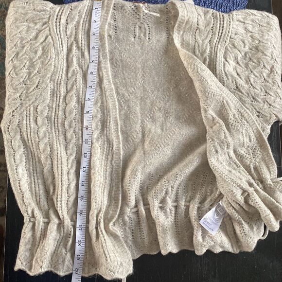 Free People Daphne Cardi in Seashell Heather size xs - Picture 10 of 11